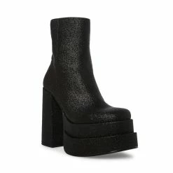 STEVEMADDEN COBRA BLACK GLITTER