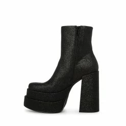 STEVEMADDEN COBRA BLACK GLITTER