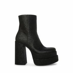 STEVEMADDEN COBRA BLACK GLITTER