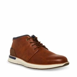 STEVEMADDEN Men's COLLIER COGNAC