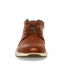 STEVEMADDEN Men's COLLIER COGNAC