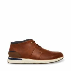 STEVEMADDEN Men's COLLIER COGNAC