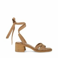 STEVEMADDEN CORY NATURAL SUEDE Women's Shoes
