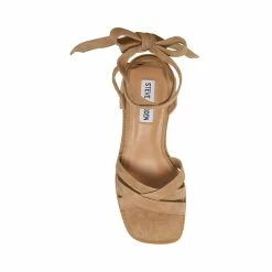 STEVEMADDEN CORY NATURAL SUEDE Women's Shoes