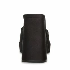 STEVEMADDEN CRISTO BLACK SATIN Women's Shoes