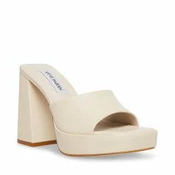 STEVEMADDEN CRISTO BONE LEATHER