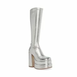 STEVEMADDEN CYPRESS SILVER Women's Shoes