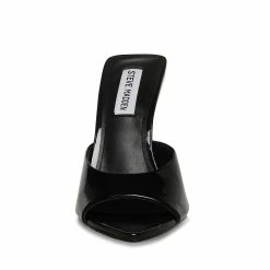 STEVEMADDEN DAINTY BLACK PATENT Women's Shoes