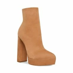 STEVEMADDEN DALINA TAN NUBUCK Women's Shoes