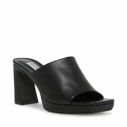 STEVEMADDEN DESIRE BLACK LEATHER