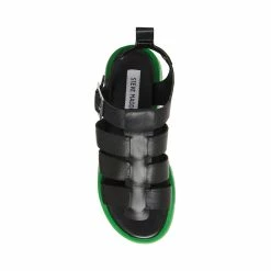 STEVEMADDEN DEVLYN BLACK LEATHER