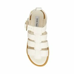 STEVEMADDEN Women's Shoes DEVLYN BONE LEATHER