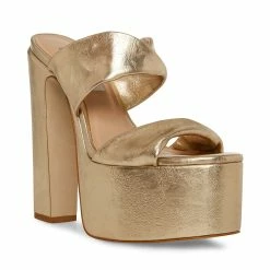 STEVEMADDEN DIANE GOLD Women's Shoes
