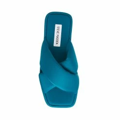 STEVEMADDEN Women's Shoes DIXIE TEAL