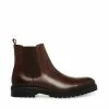 STEVEMADDEN DUREN BROWN LEATHER Men's