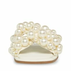 STEVEMADDEN Women's Shoes DURI IVORY