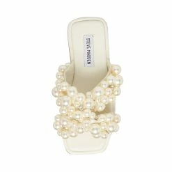 STEVEMADDEN Women's Shoes DURI IVORY
