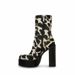 STEVEMADDEN Women's Shoes DWANE-C COW PRINT