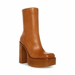 STEVEMADDEN DWANE TAN LEATHER