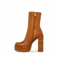 STEVEMADDEN DWANE TAN LEATHER