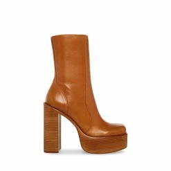 STEVEMADDEN DWANE TAN LEATHER