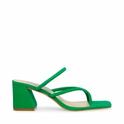 STEVEMADDEN EFFIE GREEN NUBUCK Women's Shoes