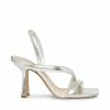 STEVEMADDEN ELIZABETH SILVER Women's Shoes