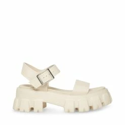 STEVEMADDEN ELLIE BONE LEATHER Women's Shoes