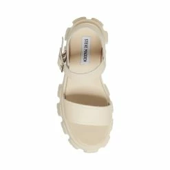 STEVEMADDEN ELLIE BONE LEATHER Women's Shoes