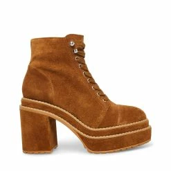 STEVEMADDEN EMBER TAN SUEDE Women's Shoes
