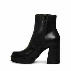 STEVEMADDEN ENZO BLACK LEATHER Women's Shoes