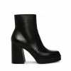 STEVEMADDEN ENZO BLACK LEATHER Women's Shoes