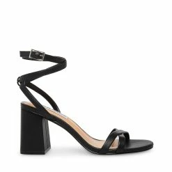 STEVEMADDEN Women's Shoes EVA BLACK