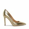 STEVEMADDEN EVELYN GOLD SNAKE