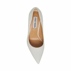 STEVEMADDEN EVELYN WHITE LEATHER