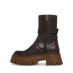 STEVEMADDEN EVERLY BROWN LEATHER