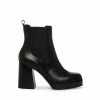 STEVEMADDEN EXPECT BLACK LEATHER