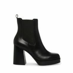STEVEMADDEN EXPECT BLACK LEATHER