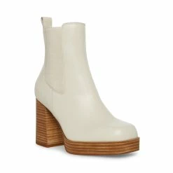 STEVEMADDEN EXPECT BONE LEATHER Women's Shoes