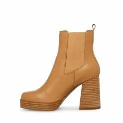 STEVEMADDEN EXPECT TAN LEATHER Women's Shoes