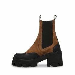 STEVEMADDEN FACTOR KHAKI/BLACK Women's Shoes