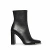 SteveMadden Women's Shoes FALCON BLACK LEATHER