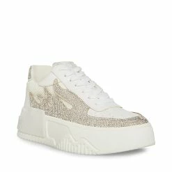 STEVEMADDEN FLAMES WHITE Women's Shoes