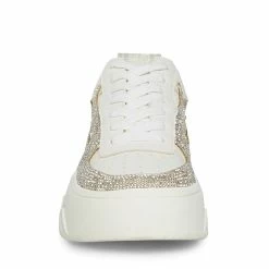 STEVEMADDEN FLAMES WHITE Women's Shoes