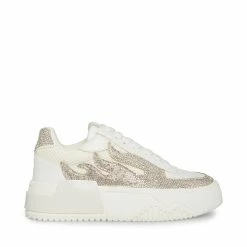 STEVEMADDEN FLAMES WHITE Women's Shoes
