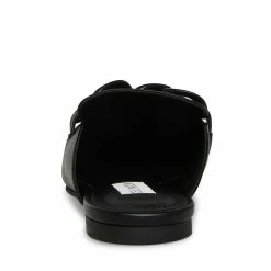 STEVEMADDEN FLEUR BLACK LEATHER Women's Shoes
