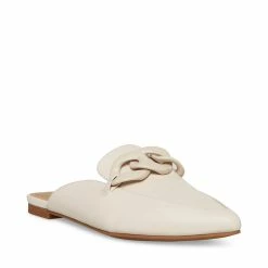 STEVEMADDEN FLEUR BONE LEATHER Women's Shoes