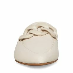 STEVEMADDEN FLEUR BONE LEATHER Women's Shoes