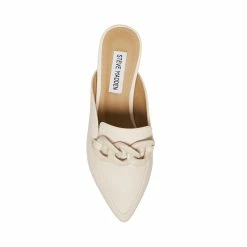 STEVEMADDEN FLEUR BONE LEATHER Women's Shoes