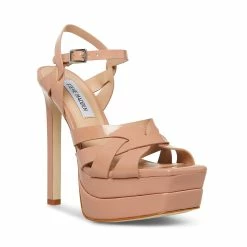 STEVEMADDEN Women's Shoes FLIRT BLUSH PATENT